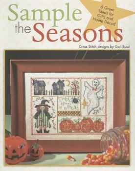Paperback Sample the Seasons: Cross Stitch Book