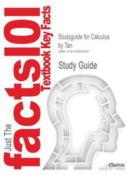 Paperback Studyguide for Calculus by Tan, ISBN 9780534394110 Book