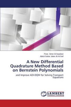 Paperback A New Differential Quadrature Method Based on Bernstein Polynomials Book