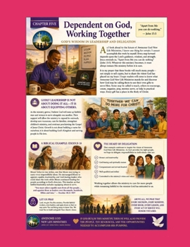 Paperback Depending on God and Working Together Book
