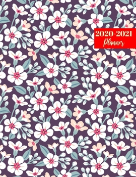 2020-2021 Planner: Cute Daily, Weekly & Monthly Organizer & Diary - 2 Year Appointment Calendar, Business Planners, Agenda Schedule Logbook and Journal