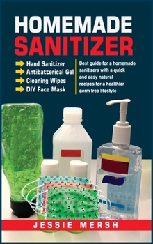 Hardcover Homemade Sanitizer Book