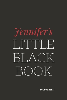 Paperback Jennifer's Little Black Book: Jennifer's Little Black Book