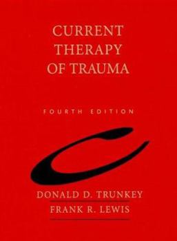 Hardcover Current Therapy of Trauma Book