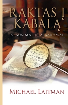Paperback Raktas į kabalą: Klausimai Ir Atsakymai [Lithuanian] Book