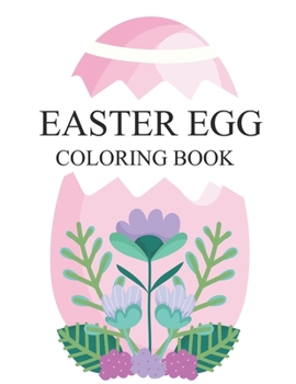 Paperback Easter Egg Coloring Book: Cute Easter Egg Coloring Book