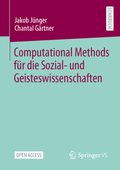Paperback Computational Methods Für Die Sozial- Und Geisteswissenschaften [German] Book