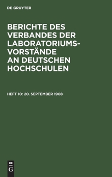 Hardcover 20. September 1908 [German] Book