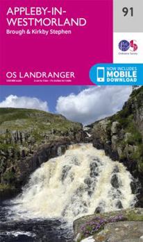 Map Appleby-In-Westmorland (OS Landranger Map) Book