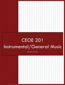 Paperback CEOE 201 Instrumental/General Music Book
