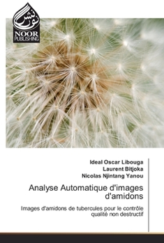 Paperback Analyse Automatique d'images d'amidons [French] Book