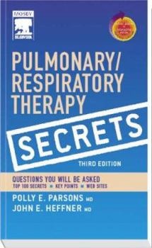 Paperback Pulmonary/Respiratory Therapy Secrets: With Student Consult Online Access Book