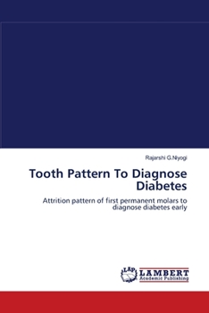 Paperback Tooth Pattern To Diagnose Diabetes Book