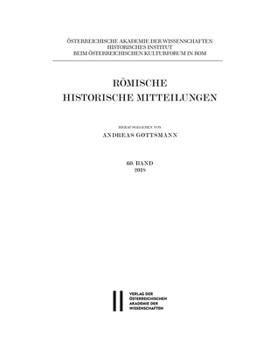 Paperback Romische Historische Mitteilungen 60/2018 [German] Book