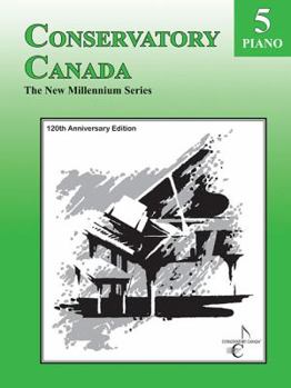 Paperback New Millennium Grade 5 Piano Conservatory Canada Book