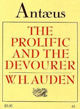 Paperback Antaeus No. 42: The Prolific and the Devourer Book