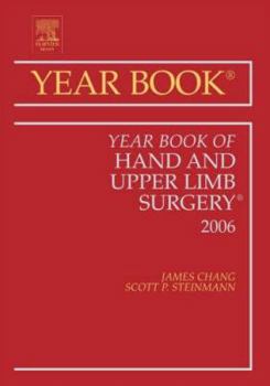 Hardcover Year Book of Hand and Upper Limb Seurgery 2006 Book