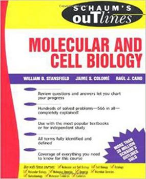 Paperback Schaum's Outline of Molecular and Cell Biology Book
