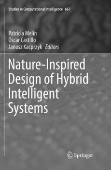 Paperback Nature-Inspired Design of Hybrid Intelligent Systems Book