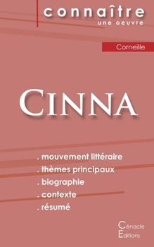 Paperback Fiche de lecture Cinna de Corneille (Analyse littéraire de référence et résumé complet) [French] Book