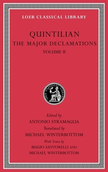 Hardcover The Major Declamations, Volume II Book