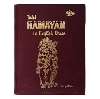 Hardcover Tulsi Ramayan in English Verse Book