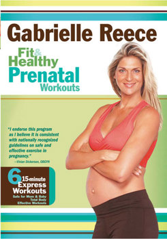 DVD Gabrielle Reese: Fit & Healthy Prenatal Workouts Book