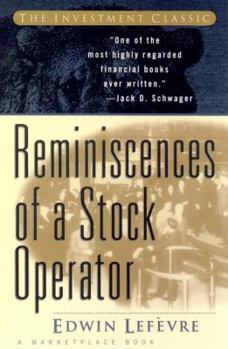 Paperback Reminiscences of a Stock Operator Book