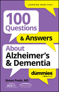 Paperback 100 Questions & Answers about Alzheimer's & Dementia for Dummies Book