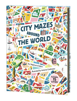 Hardcover City Mazes Around the World Book