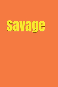 Paperback Savage Book