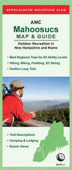 Map AMC Mahoosucs Map & Guide: Outdoor Recreation in New Hampshire and Maine Book