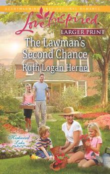 Mass Market Paperback The Lawman's Second Chance [Large Print] Book