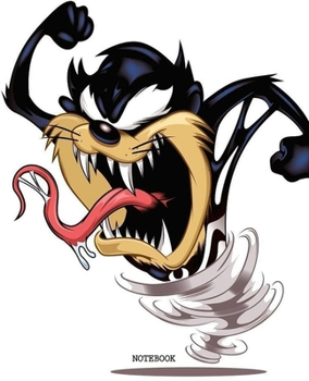 Notebook: Looney Tunes Cartoon Soft Glossy Cover College Ruled Lined Pages Book 7.5 x 9.25 Inches 110 Pages