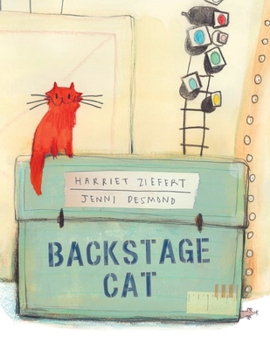 Paperback Backstage Cat Book
