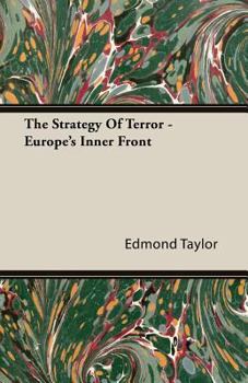 Paperback The Strategy Of Terror - Europe's Inner Front Book