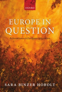 Hardcover Europe in Question: Referendums on European Integration Book