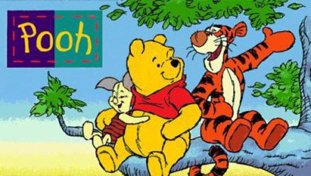 Paperback Pooh (Flip Book) Book