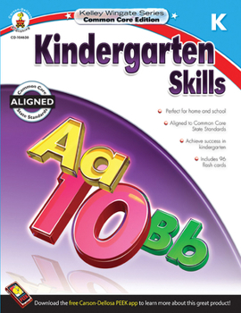 Paperback Kindergarten Skills Book