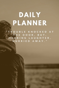 Daily Planner: Beautiful Undated Daily Planner Scheduler Organizer For Busy Poeple