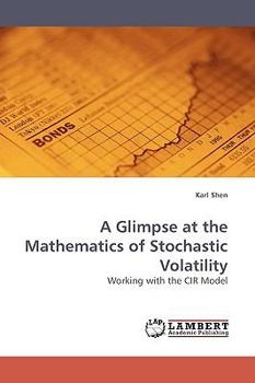 Paperback A Glimpse at the Mathematics of Stochastic Volatility Book