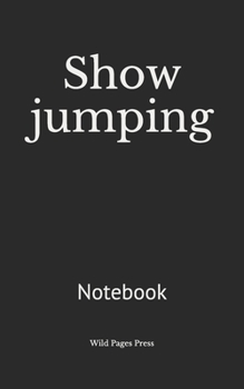 Paperback Show jumping: Notebook Book