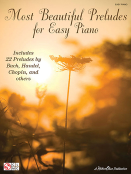 Paperback Most Beautiful Preludes for Easy Piano Book