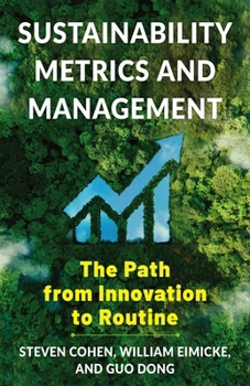 Paperback Sustainability Metrics and Management: The Path from Innovation to Routine Book