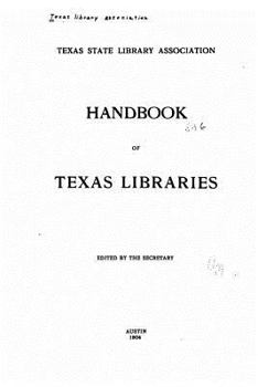 Paperback Handbook of Texas Libraries Book