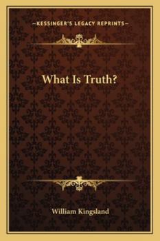 Paperback What Is Truth? Book