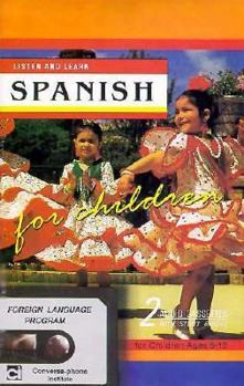 Audio Cassette Listen and Learn Child Spanish Book