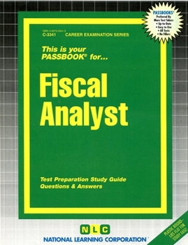 Spiral-bound Fiscal Analyst: Passbooks Study Guide Book