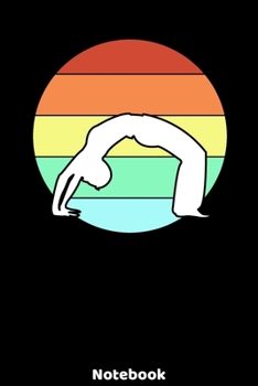 Notebook: Yoga Silhouette Design with120 ruled Pages 6'x9'. Journal for Yoga Teacher, Students, Fans and Lovers. Writing Book for your training, your ... for Meditation Fans and Lovers of Namaste.