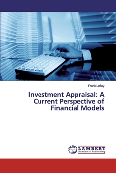 Paperback Investment Appraisal: A Current Perspective of Financial Models Book